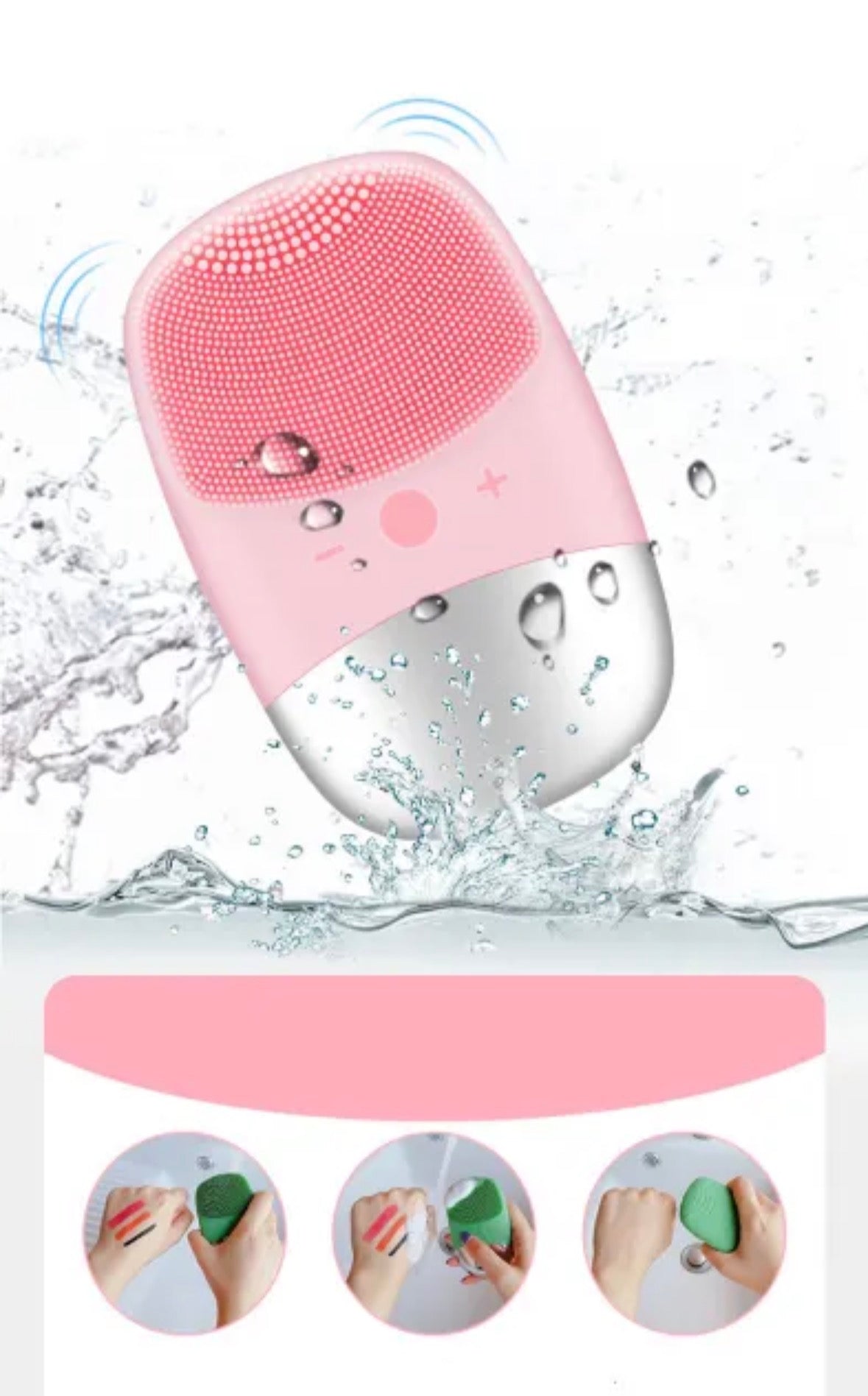 EllaGlow Facial Cleansing Brush