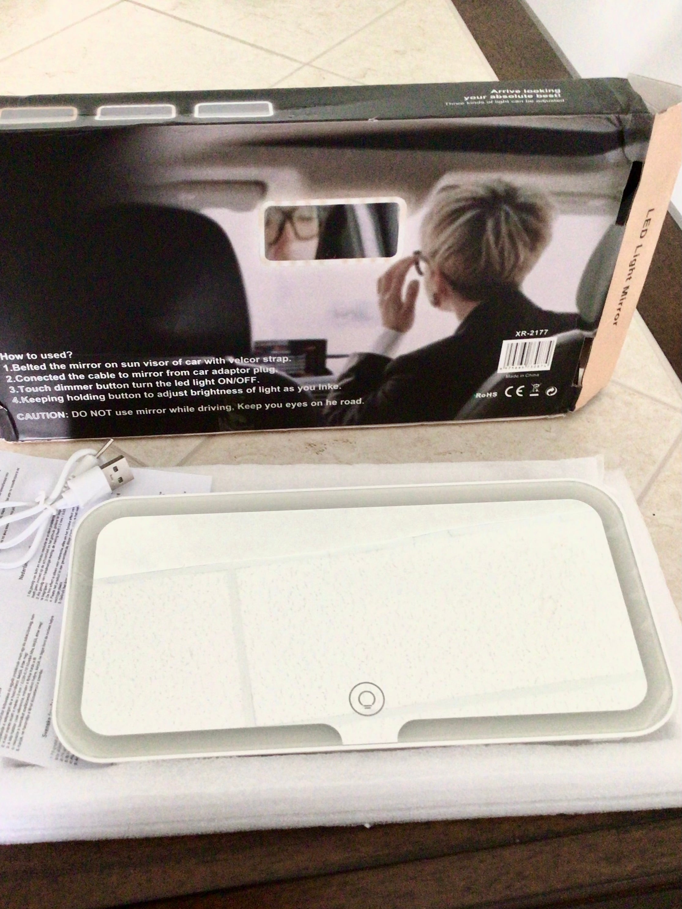 EllaGlow Portable LED Mirror